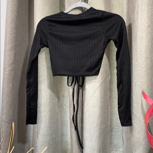 RIB KNIT CROP & LEGGINGS SET SZ4 - Picture 6 of 8